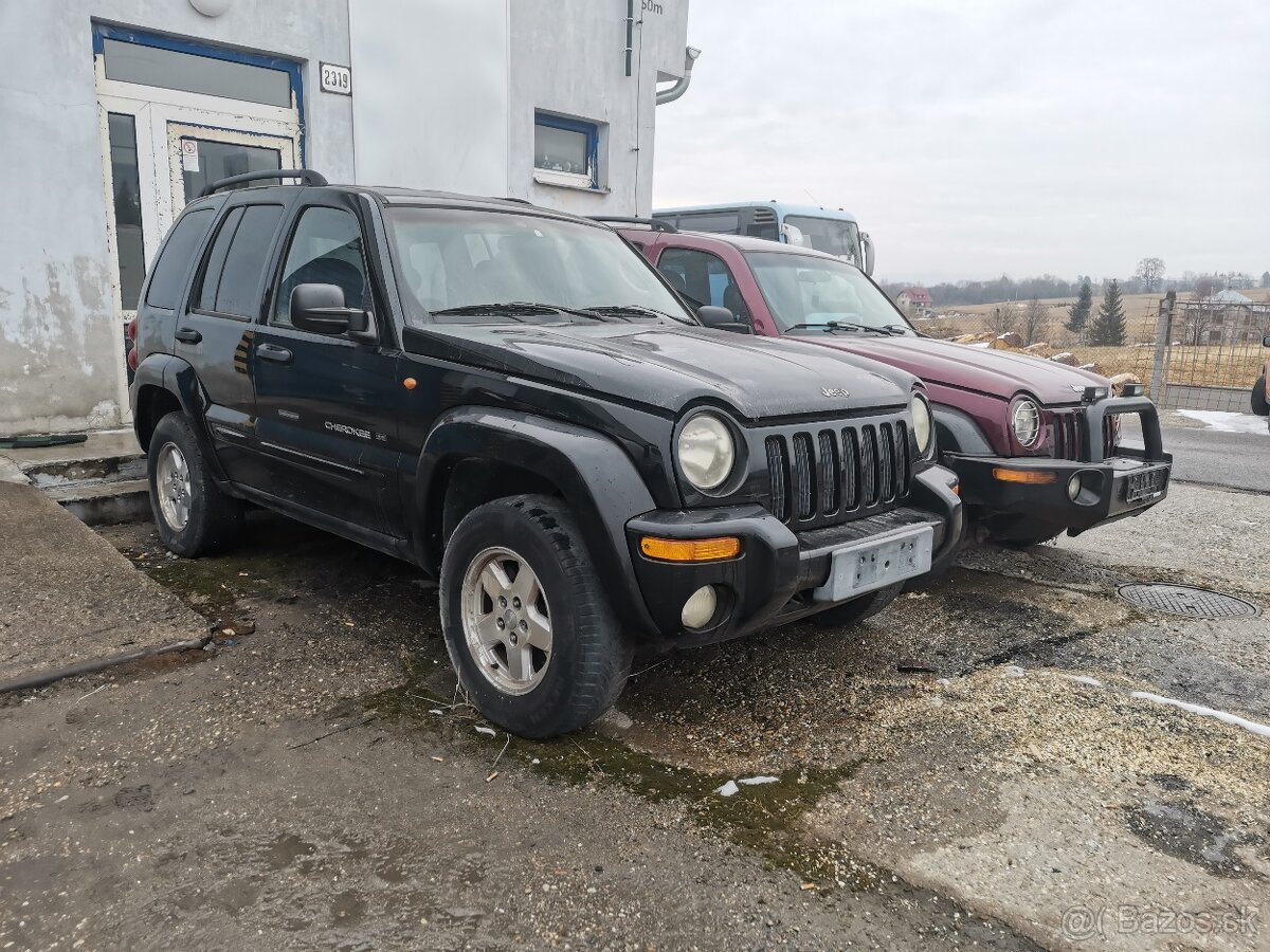 Jeep cherokee 3,7i V6 lpg