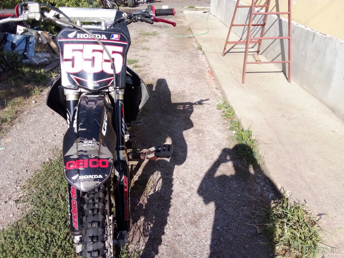 Predám Hondu crf 450 bez tp pojazna