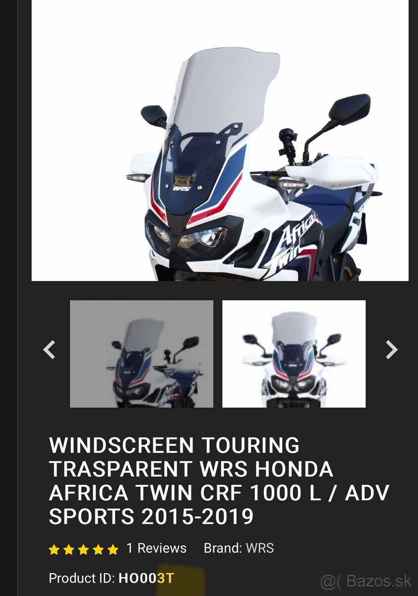 Honda CRF1000 Africa Twin 2015-2019