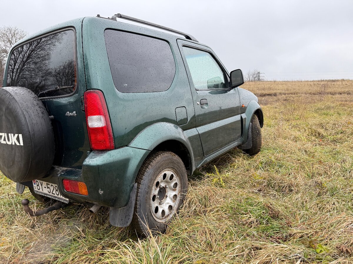 Predám Suzuki Jimny 1.3 JLX – spoľahlivé 4x4