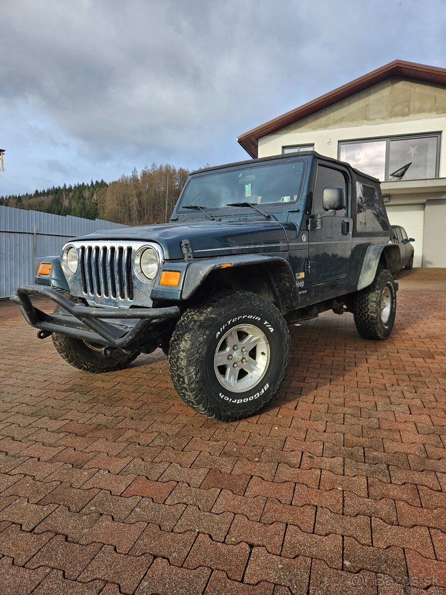 Jeep wrangler LJ unlimited