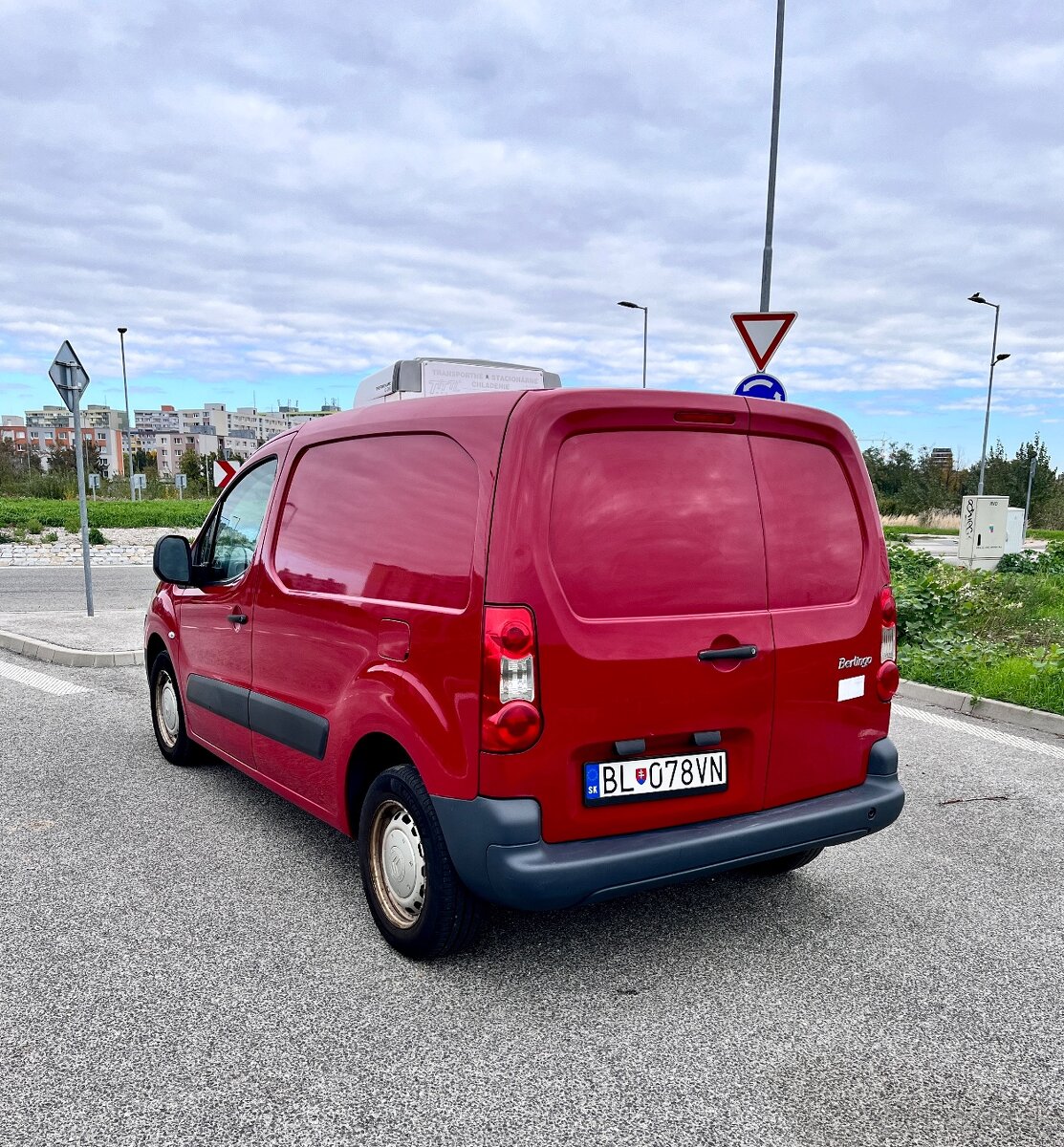 Chladiarenské auto - Citroën Berlingo