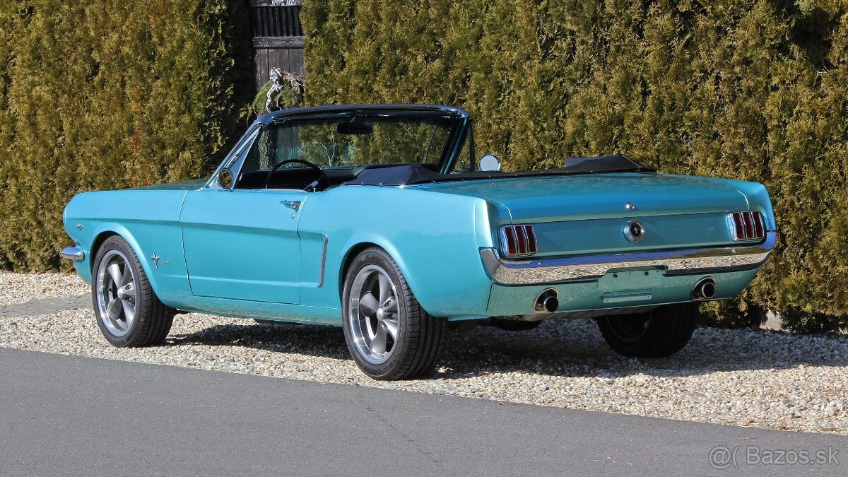 1965 FORD MUSTANG CABRIO V8 4-SPEED MANUAL