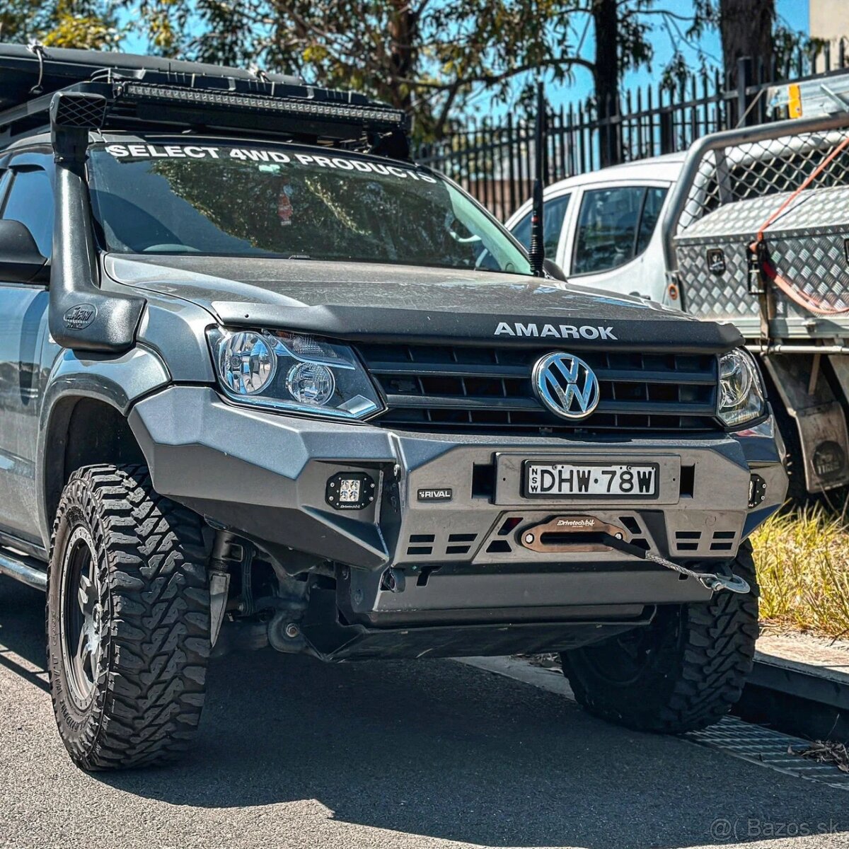 Pevnostný nárazník VW Amarok 2010-