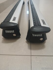 Strešné nosiče Thule Evo Raised Rail 7104 + WingBar Evo 127 - 4