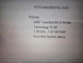 predám notebook DELL LATITUDE D531 , WINDOWS XP - 4