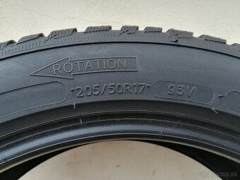 Zimné pneumatiky 205/50 R17 Michelin, 2ks - 4