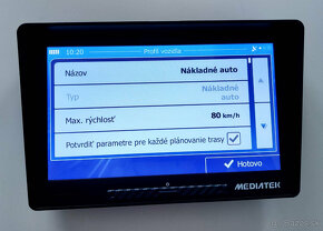 Mediatek GPS 9.0" (AUTO,TIR,BUS,MOTO,CHODEC) - 4