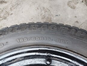 Mercedes a w169 zimne gumy pneu 185/65r15 - 4