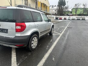 Škoda Yeti 2.0TDI CR 81kw 4x4 - 4