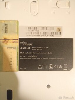 Fujitsu Siemens Amilo Pa 3515 - 4