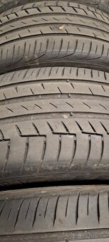 Predám 4ks jazdené letné 235/45r18-94V Continental - 4