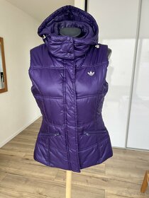 Vesty Adidas fialová - 4