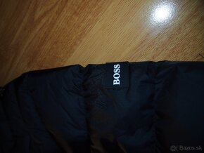 Hugo Boss pánska zimná bunda čierna - 4