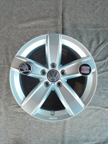 Alu disky R16 5x112 Et33 6.5J Škoda Volkswagen Audi Seat - 4