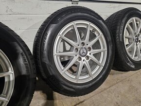 Zimná Sada Mercedes 5x112+Pirelli 205/60 R16 CLA, B, A - 4