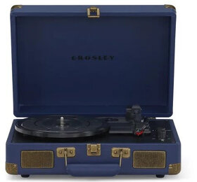 Gramofón CROSLEY Cruiser Plus - Tmavomodrý kufrík. - 4