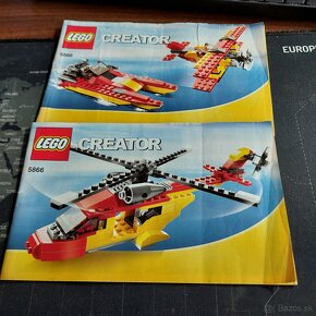 LEGO CREATOR 5866 Záchrana zo vzduchu - helikoptéra/lietadlo - 4