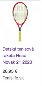 HEAD NOVAK 21 JUNIOR Tenisova raketa - 4