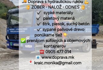 Výkopové práce, doprava, prenájom kontajnerov - 4