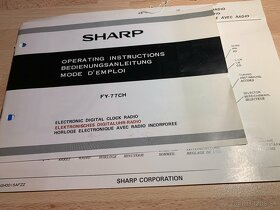 SHARP rádio - 4
