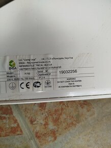 Infra panel Ensa 750w - 4