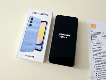 SAMSUNG Galaxy A25 5G 6GB/128GB BLUE NEPOUŽÍVANÝ - 4