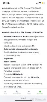 ETA freezy prenosná klimatizácia - 4