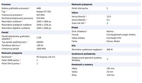 Graficka karta do PC DDR3 - 4