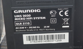 Predám hifi vežu  Grundig UMS 2020 - 4