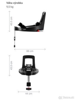 BRITAX RÖMER BABY-SAFE ISENSE FLEX BASE zakladna - 4