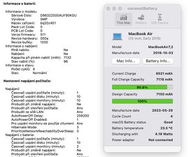 Macbook AIR 2015, 8GB, Nová baterie - 100% - 4