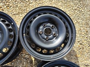 5x112 r15 plechové disky Škoda, Volkswagen Audi 6Jx15ET45 - 4