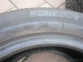 185/65R15 88T  zimne pneu Sava eskimo S3+, dezen 7.5 - 8mm - 4