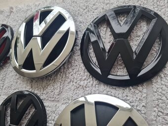 Farebné a chrómové znaky / emblémy / logo na VOLKSWAGEN - 4