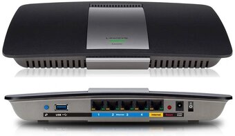 3x Linksys EA6400 Router + 2x Switch - 4