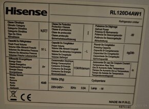 Chladnička Hisense RL120D4AW1 - 4