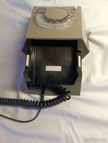 Retro vytáčecí telefon TESLA Liptovský Hrádok AS10,1973 - 4