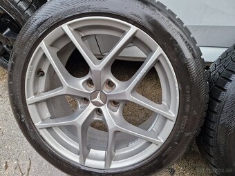 Elektrony 5x112  Borbet 215/55 r18 pôvodne  z mercedes gla - 4