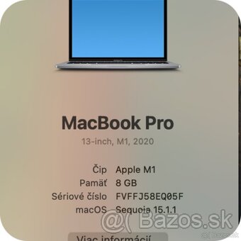 Macbook Pro M1 256/8 GB - 4