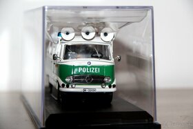 Mercedes-Benz O 319 1960 Polícia Mníchov 1:43 Schuco - 4