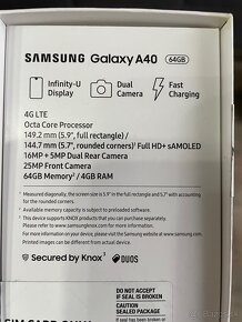 Samsung galaxy A40 - 4