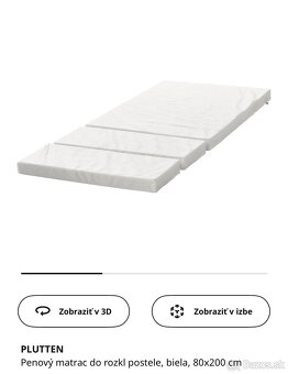 Detská postel Ikea Minnen - 4