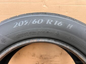 Zimné pneumatiky 205/60 R16 Matador dva kusy - 4