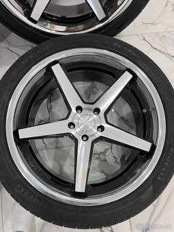 4ks alu disky orig. Ferrada 5x127 r22 + pneu 305/35 r22 - 4