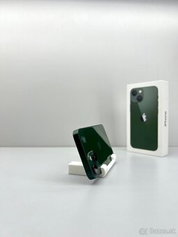 iPhone 13 MINI GREEN ORIGINÁL STAV PRÍSLUŠENSTVO - 4