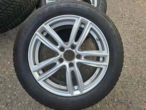 Alu kola Brock 5x112 7,5jx17 et40 pneu Dunlop 225/ - 4