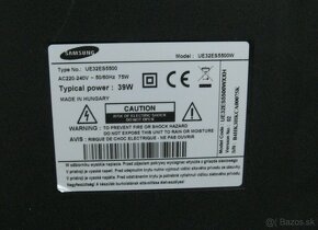 LED TV Samsung UE32ES5500. - 4