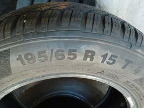 4x zimné pneumatiky 195/65 r15 - 4