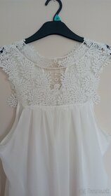 Dámske šaty biele - 4